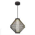 Подвесной светильник с плетеным металлическим каркасом Metal Interweaving варинант исполнения - 1 | Loft Concept в Уфе