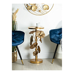 Столик приставной из металла с основанием в виде цветочной композиции Flower Arrangement Table варинант исполнения - 4 | Loft Concept в Уфе