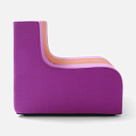 Дизайнерское кресло розовое Poltronova Sofo Rosancio Armchair варинант исполнения - 13 | Loft Concept в Уфе