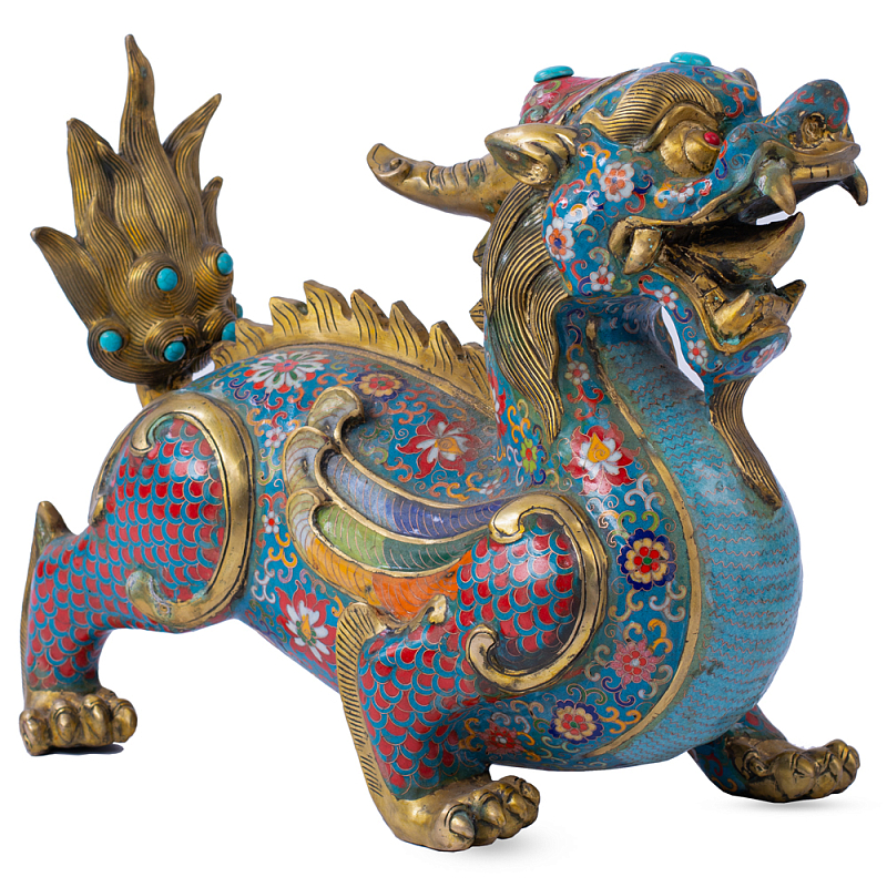 Большой Бронзовый Китайский дракон Мульти в Уфе | Loft Concept 