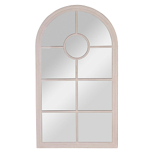 Зеркало настенное в деревянной рамке в виде окна White London