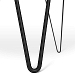 Стол журнальный с круглой столешницей из стекла Gold and Black Marble варинант исполнения - 6 | Loft Concept в Уфе