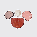 Сет из 4-х тарелок «QARTZITE» варинант исполнения - 1 | Loft Concept в Уфе