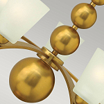 Люстра с матовыми конусными плафонами и декоративными элементами в форме шаров Hinkley варинант исполнения - 8 | Loft Concept в Уфе