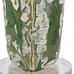 Настольная лампа керамическая с кремовым абажуром Scenic Column варинант исполнения - 2 | Loft Concept в Уфе