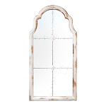 Зеркало-окно настенное в винтажном стиле Venetian Smooth варинант исполнения - 1 | Loft Concept в Уфе