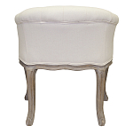Кресло низкое в стиле прованс Бежевый Лен Louis French Armchair  варинант исполнения - 2 | Loft Concept в Уфе