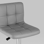 Барный стул с сиденьем серого цвета Honory варинант исполнения - 7 | Loft Concept в Уфе