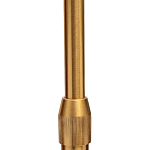 Торшер с мраморным столиком и золотым плафоном Ezio Floor Lamp варинант исполнения - 3 | Loft Concept в Уфе