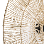Круглый настенный светильник с декором из пеньковой веревки Alano Wall Lamp варинант исполнения - 3 | Loft Concept в Уфе