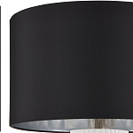 Настольная лампа с белым фактурным корпусом и черным абажуром Twisted варинант исполнения - 3 | Loft Concept в Уфе