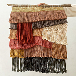 Текстильное Панно с бахромой варинант исполнения - 2 | Loft Concept в Уфе