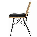 Стул с ротанговым плетением Wicker Stool без подлокотников варинант исполнения - 2 | Loft Concept в Уфе