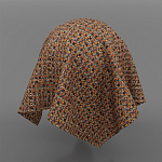 Мебельная ткань Шенилл терракотовый цвет 142 см T4-58 варинант исполнения - 10 | Loft Concept в Уфе