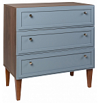 Комод серый из массива бука с 3-мя ящиками Wenge Light варинант исполнения - 1 | Loft Concept в Уфе