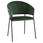 Стул в велюре зеленого цвета Horizon варинант исполнения - 1 | Loft Concept в Уфе