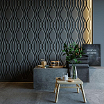 Гипсовая 3D Панель M-04 варинант исполнения - 1 | Loft Concept в Уфе