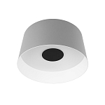 Потолочный светильник с цилиндрическим серым металлическим абажуром 25 Urban Dome варинант исполнения - 1 | Loft Concept в Уфе