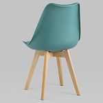 Стул с основой из пластика и мягким сиденьем Arvika Azure варинант исполнения - 5 | Loft Concept в Уфе