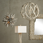 Люстра круглая в виде веток деревьев Natural Driftwood варинант исполнения - 5 | Loft Concept в Уфе