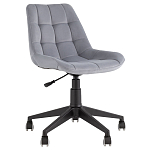 Мягкое компьютерное кресло Plushe Grey варинант исполнения - 1 | Loft Concept в Уфе