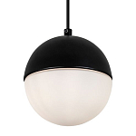 Подвесной светильник шар Ponzio Flos Black Sphere Hanging Lamp варинант исполнения - 1 | Loft Concept в Уфе