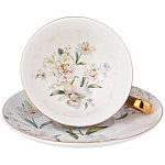 Чайный набор из фарфора на 6 персон Grey Tea Porcelain Set варинант исполнения - 1 | Loft Concept в Уфе