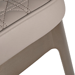 Стул барный светло-серый из экокожи Spectacular High Bar Stool варинант исполнения - 5 | Loft Concept в Уфе