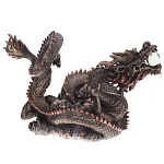 Декоративная статуэтка Дракон Фуцанлун Fuzanglong Dragon Brown Statuette варинант исполнения - 1 | Loft Concept в Уфе