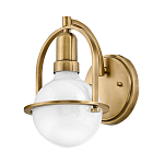 Бра с шарообразной белой лампой и декоративной рамкой Hinkley варинант исполнения - 1 | Loft Concept в Уфе