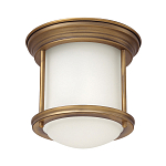 Потолочный светильник для ванных комнат с цилиндрическим стеклянным плафоном и одной лампой Hinkley варинант исполнения - 9 | Loft Concept в Уфе