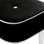 Квадратный мягкий пуф на белых ножках Winton Pouf Square варинант исполнения - 10 | Loft Concept в Уфе