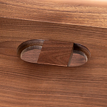 ТВ-тумба из массива ореха Robinett Wooden TV Stand варинант исполнения - 6 | Loft Concept в Уфе