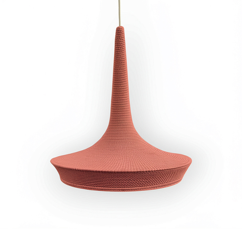 Подвесной вязаный светильник «Марокко»  в Уфе | Loft Concept 