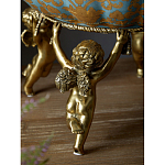 Чаша с орнаментом на бронзовых ножках в виде ангелов Eden Garden варинант исполнения - 7 | Loft Concept в Уфе