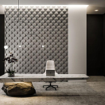 Гипсовая 3D Панель M-06 варинант исполнения - 1 | Loft Concept в Уфе