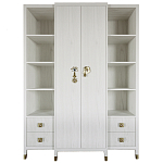 Большой шкаф с витриной Elsa Dreams White варинант исполнения - 6 | Loft Concept в Уфе