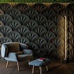 Гипсовая 3D Панель PALM варинант исполнения - 1 | Loft Concept в Уфе