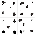 Плитка с узором Осколки варинант исполнения - 1 | Loft Concept в Уфе