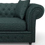 Мебельная ткань Шенилл темно-зеленый цвет 138 см T4-39 варинант исполнения - 6 | Loft Concept в Уфе