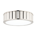 Потолочный светильник с гофрированным серебрянным абажуром Millennium варинант исполнения - 1 | Loft Concept в Уфе