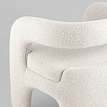 Кресло дизайнерское для лаунж зоны жемчужного цвета Pearl Lounge варинант исполнения - 5 | Loft Concept в Уфе