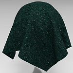 Мебельная ткань Шенилл темно-зеленый цвет 138 см T4-36 варинант исполнения - 2 | Loft Concept в Уфе