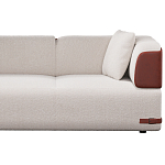 Трехместный диван Richmond с кожаной отделкой варинант исполнения - 5 | Loft Concept в Уфе