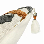 Подушка декоративная с вышивкой и кисточками Divine Abstractions варинант исполнения - 3 | Loft Concept в Уфе