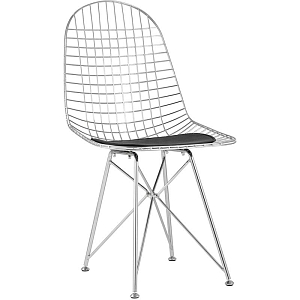 Стул Bertoia S Chair Хромированный Металл