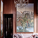 Обои ручная роспись Le Brésil Amarelo  варинант исполнения - 5 | Loft Concept в Уфе