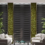 Гипсовая 3D Панель MOXIE варинант исполнения - 1 | Loft Concept в Уфе