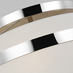 Потолочный светильник с белым тканевым абажуром Generation Lighting варинант исполнения - 3 | Loft Concept в Уфе