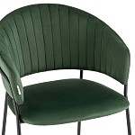 Стул в велюре зеленого цвета Horizon варинант исполнения - 6 | Loft Concept в Уфе